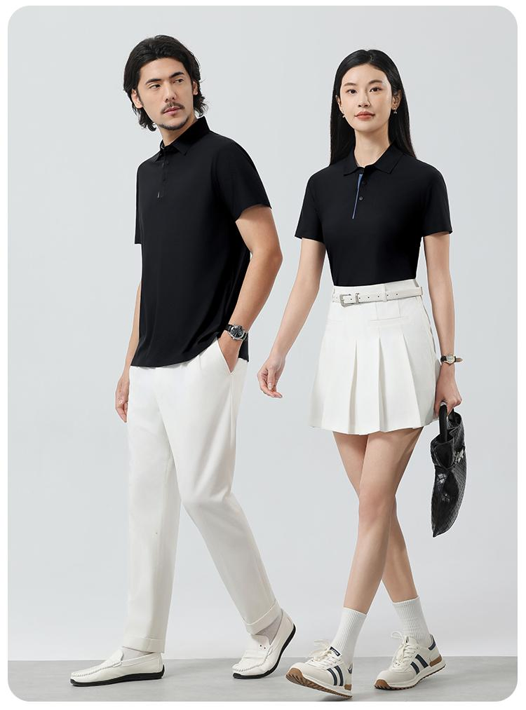 Customizable Performance Shirt with Digital Printing for Business Casual Attire Polo Shirt