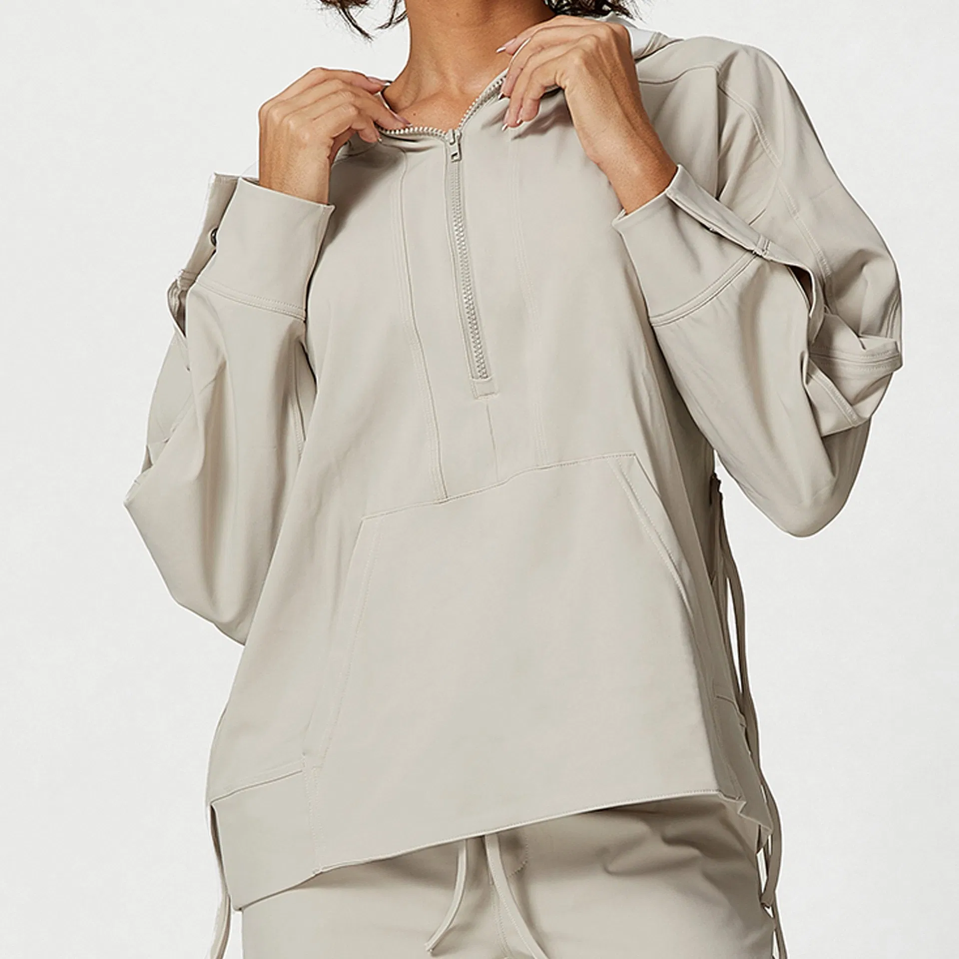 New Fashionable Spring/Summer Streetwear Women Casual Sweatshirt Yoga Outdoor Leisure Sports Wear