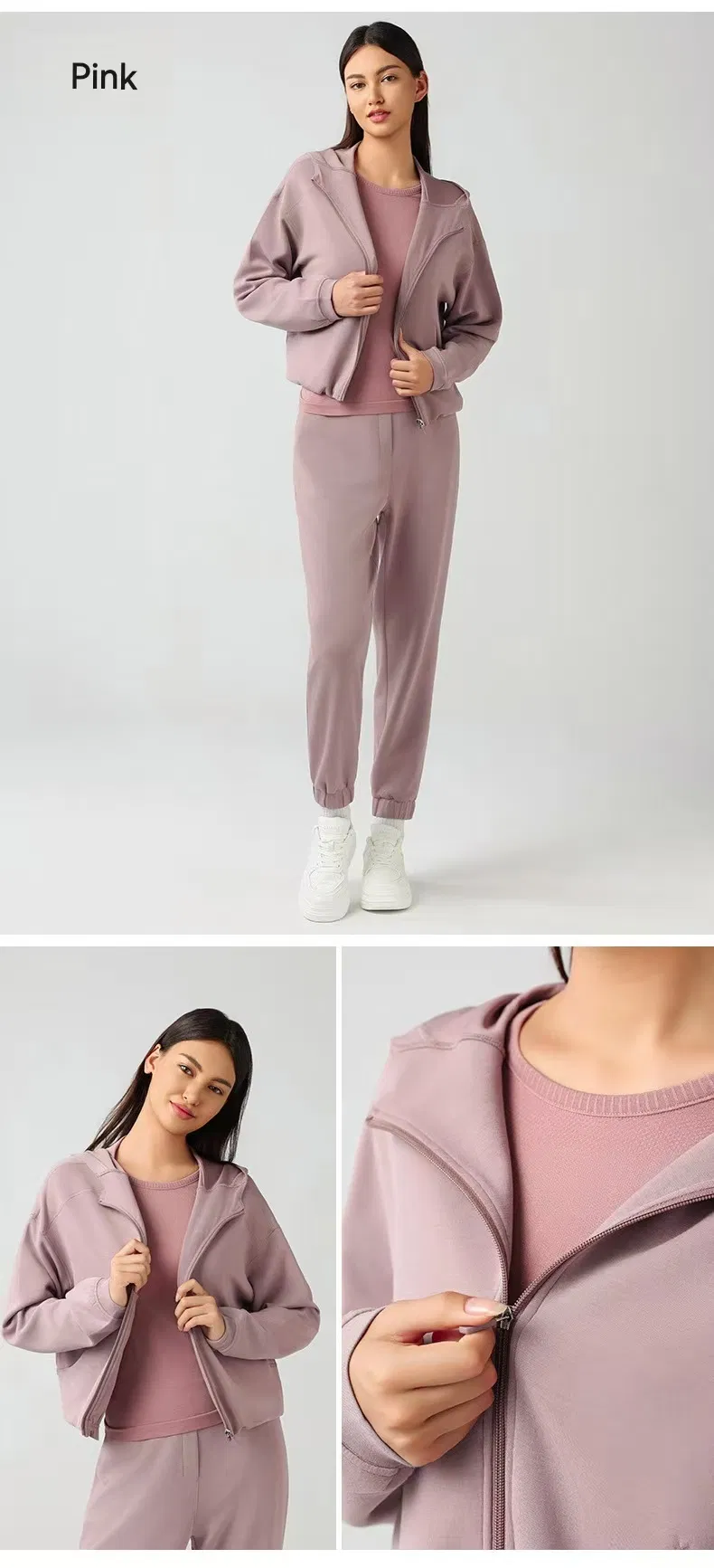 Women's Spring Fall Winter Clothing Autumn New Yoga Pullover Jacket Women Streetwear