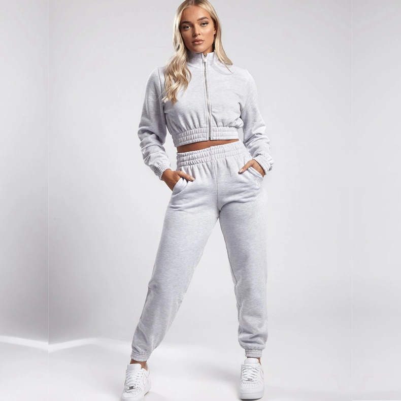 Fashionable Street Wear Women Training Clothes Hoodie Jacket