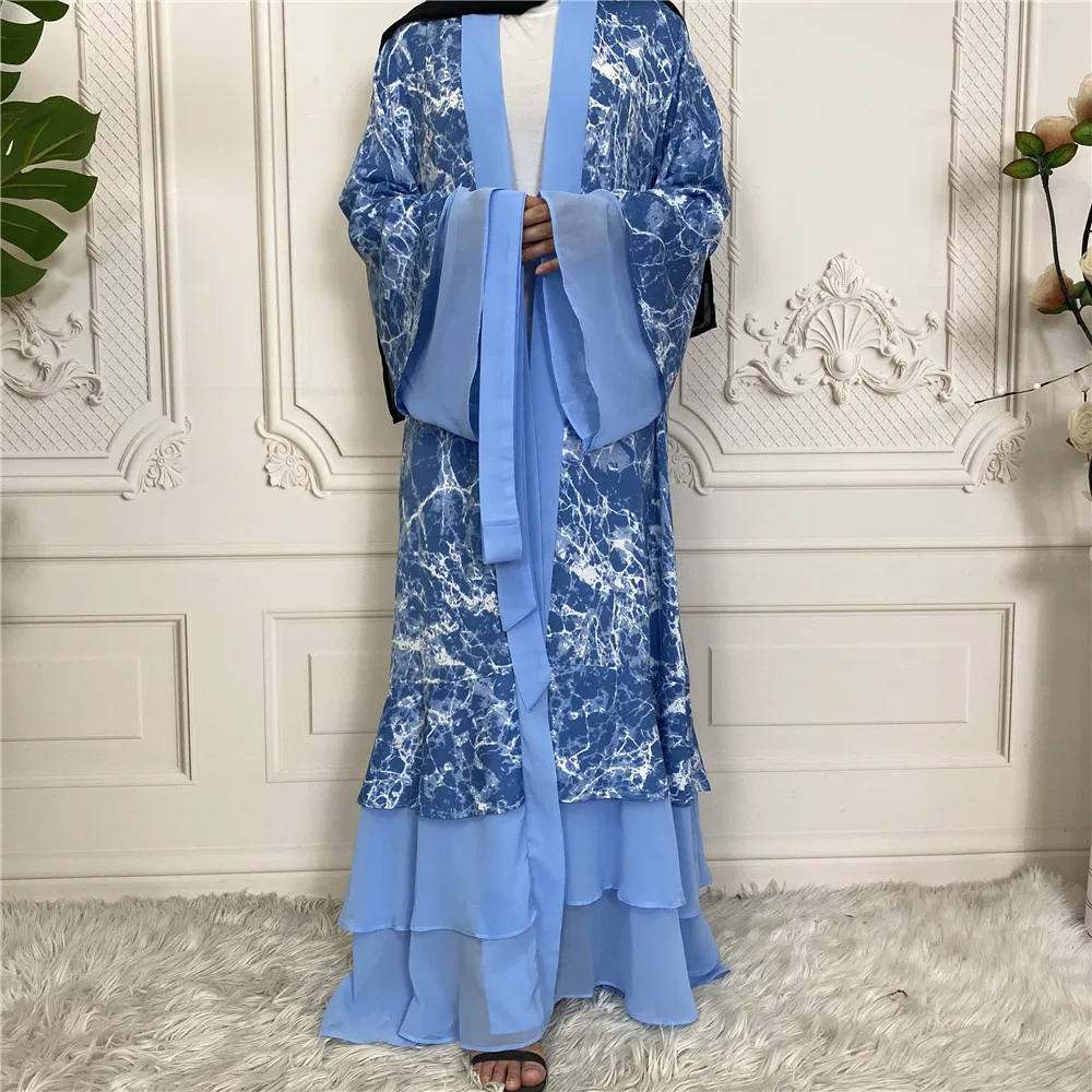 2022 New Design Women Fashion Dress Wholesale Dubai Women Turkey Saudi Abaya Factory Muslim Islamic Modest Clothing