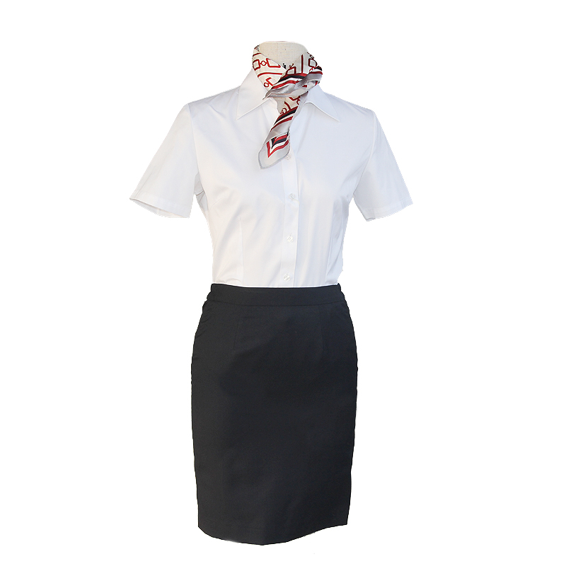 Factory Female Office Formal Set Women Professinal Easy Care Bank Uniform Women's Wear