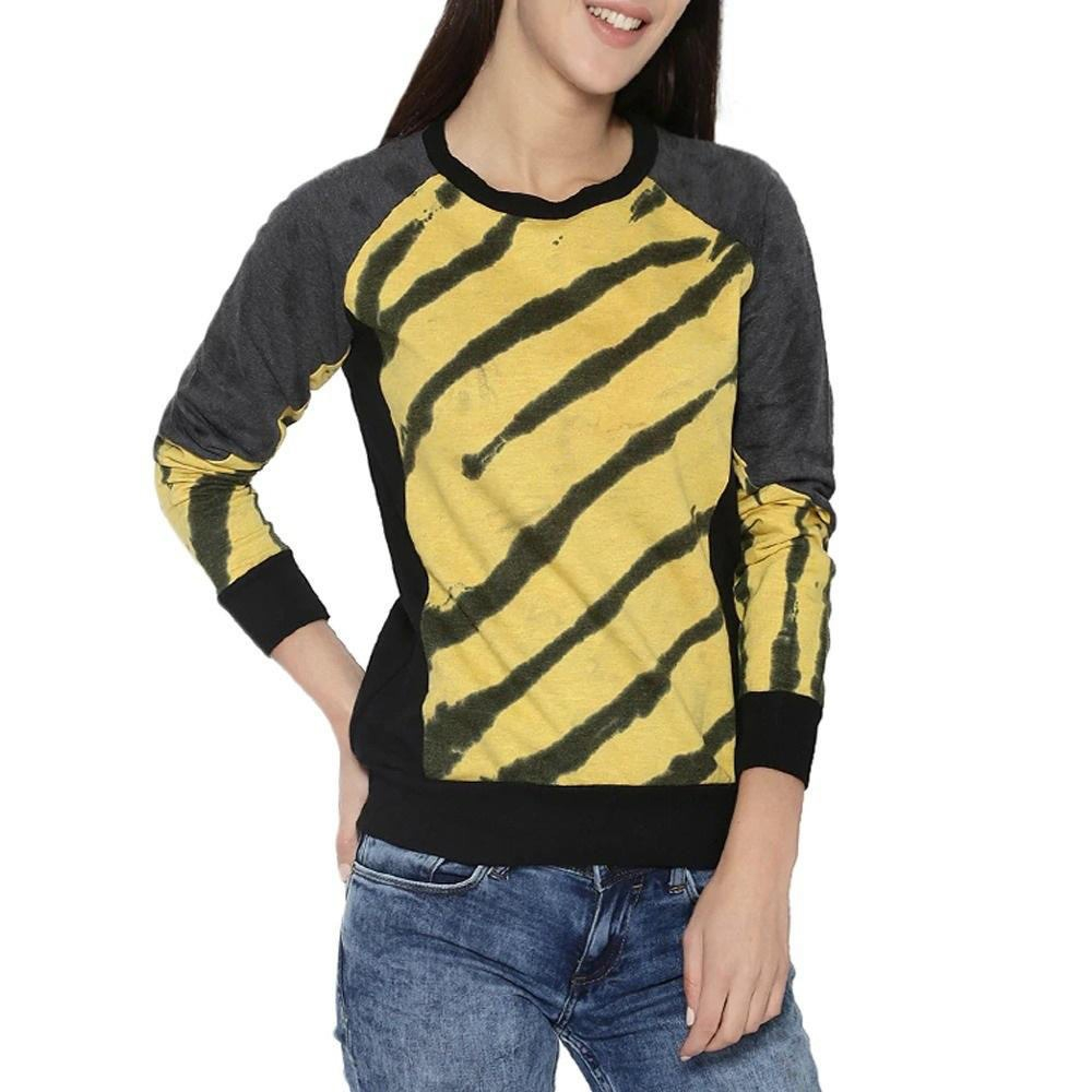 Customized Front Logo Women's Pullover Sweatshirt-Breathable Eco-Friendly High Quality Quick Dry 340g Autumn Apparel
