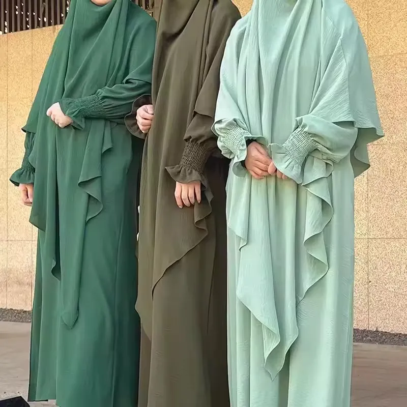 Abaya Dress Solid Color