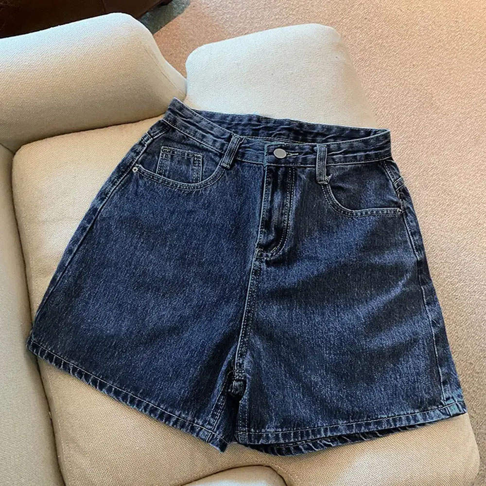 Women's Summer Season New Style Customized Wholesale Short Acid Wash Shorts for Women Classy Look Women Denim Short