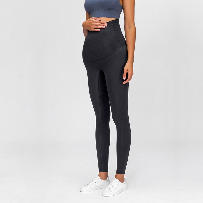 Women's Maternity Leggings Over the Belly Pregnancy Active Wear Workout Yoga Tights Pants
