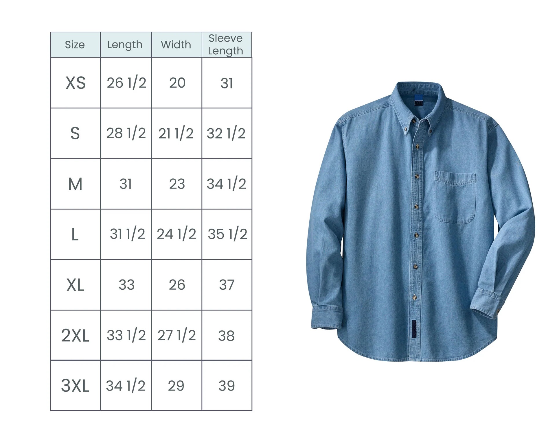 Casual Denim Shirts