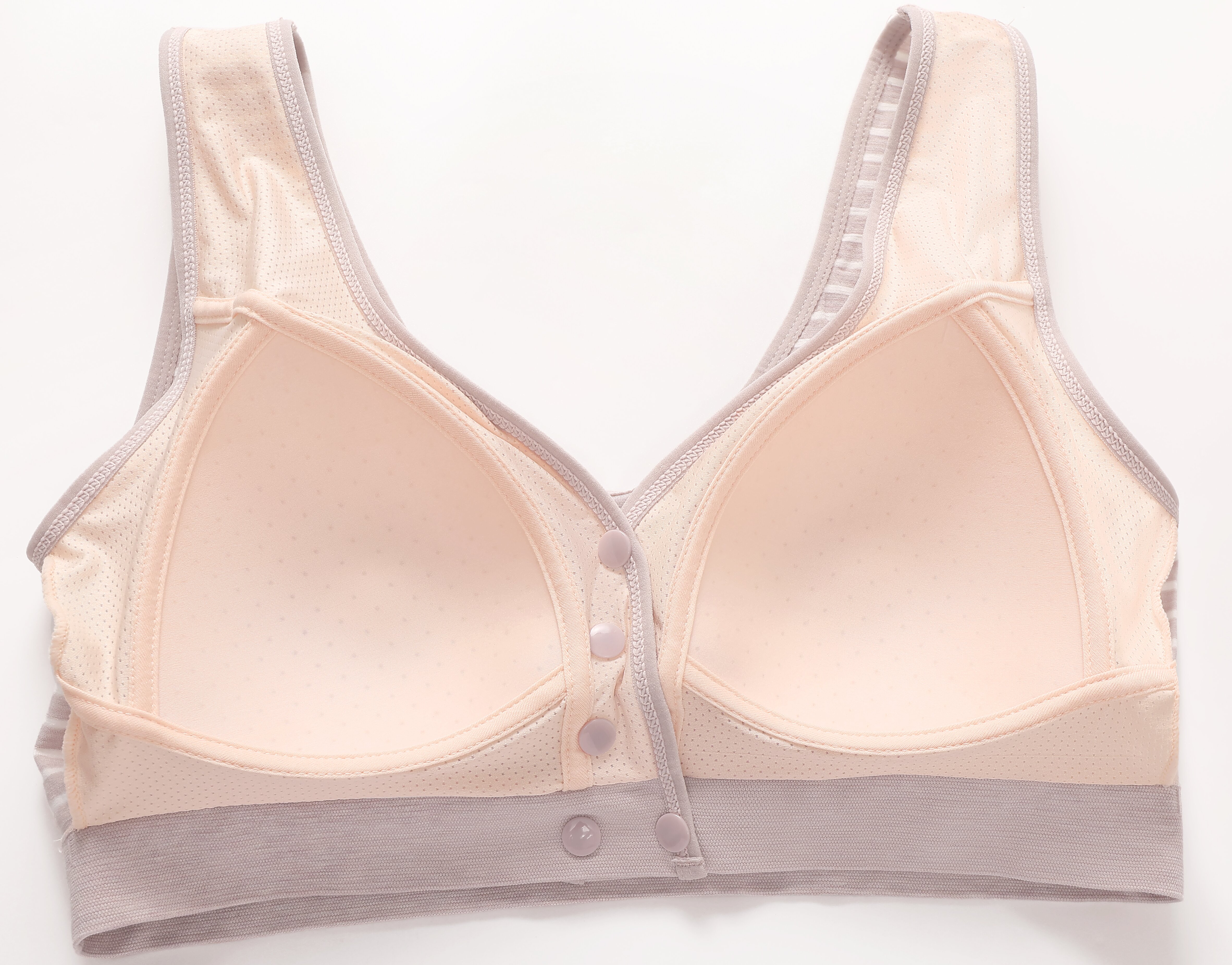 Maternity Nursing Bra for Pregnancy &amp; Postpartum, Wireless, Push-Up &amp; Anti-Sagging, Front-Opening Design