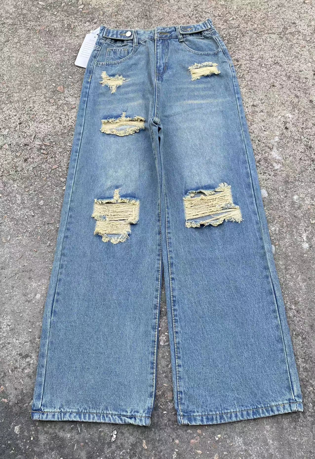 Overstock Apparels Ladies Skinny Denim Cotton Stretch Jean Chinese Stock Lot Women's Trousers Fashion Ladies Jean