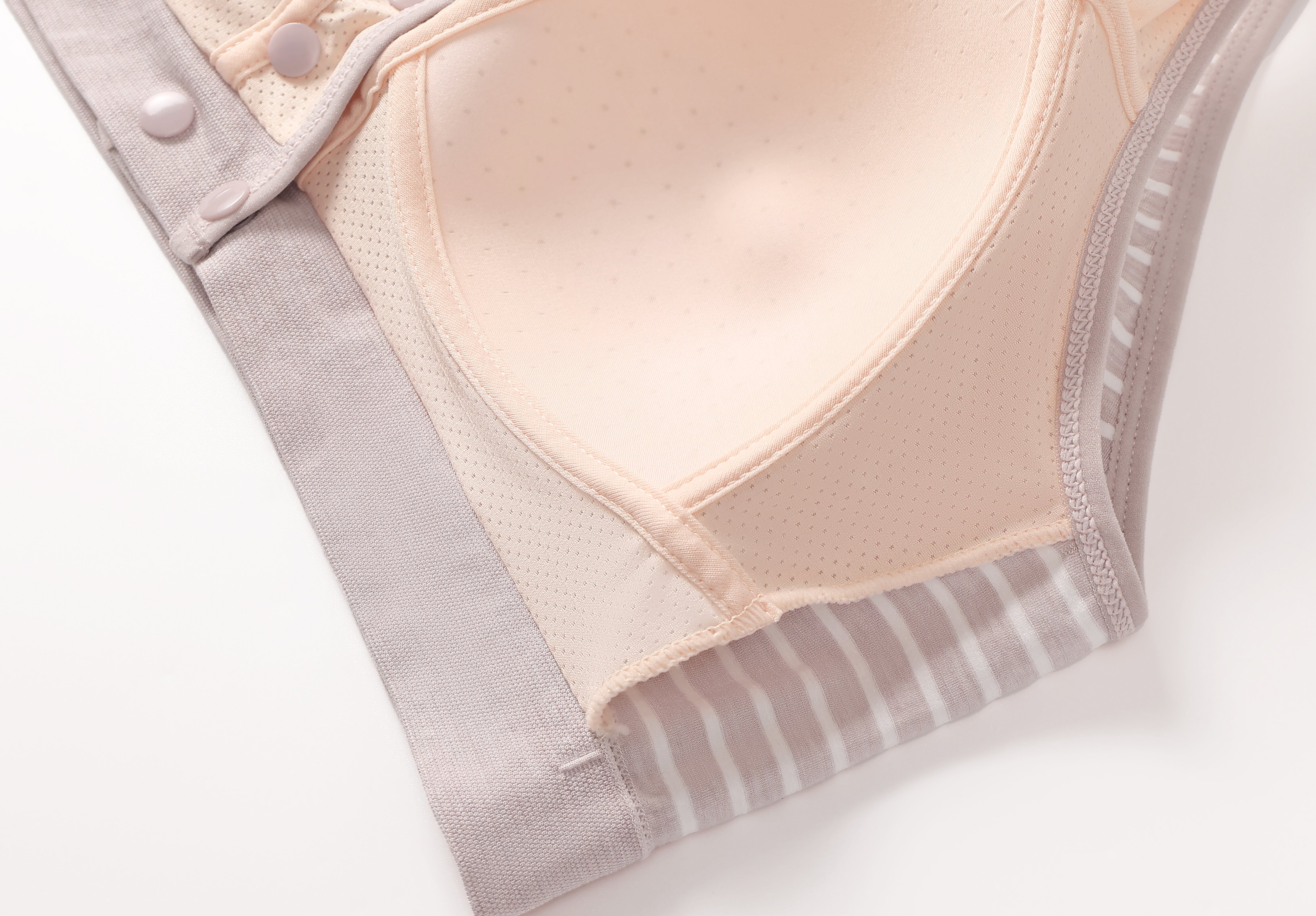 Maternity Nursing Bra for Pregnancy &amp; Postpartum, Wireless, Push-Up &amp; Anti-Sagging, Front-Opening Design