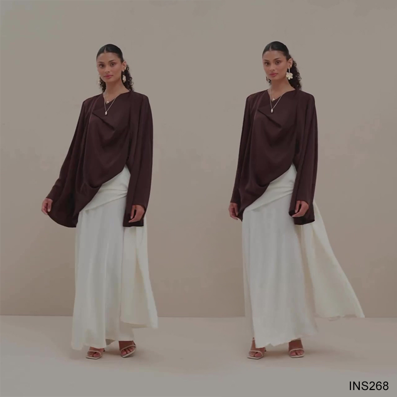 Elegant Modest Two-Piece Set for Professional Muslim Women