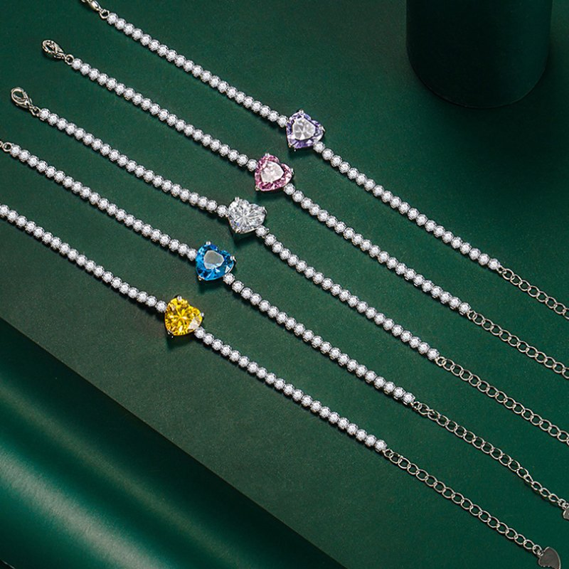 Luxury Full of Diamond Burst Flash Niche High-Grade Bracelet
