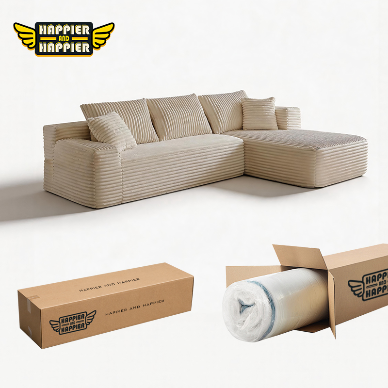 on Sale Wear-Resistant Compression Furniture Compressed Sofa for B&B Resort Guest Room