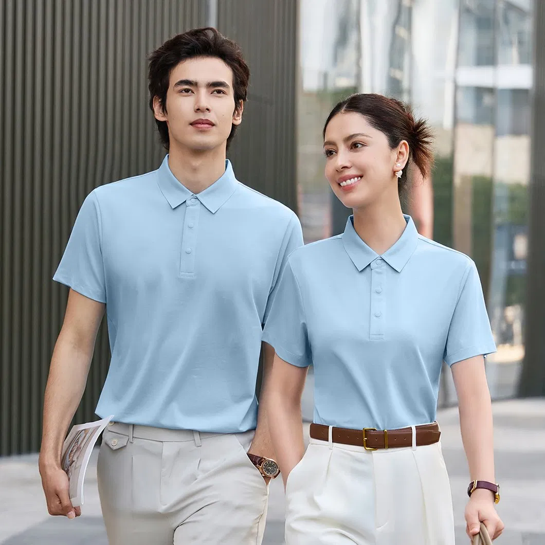 Customizable Embroidery Sublimation Print Logo Unisex Sports Business Attire Polo Shirt