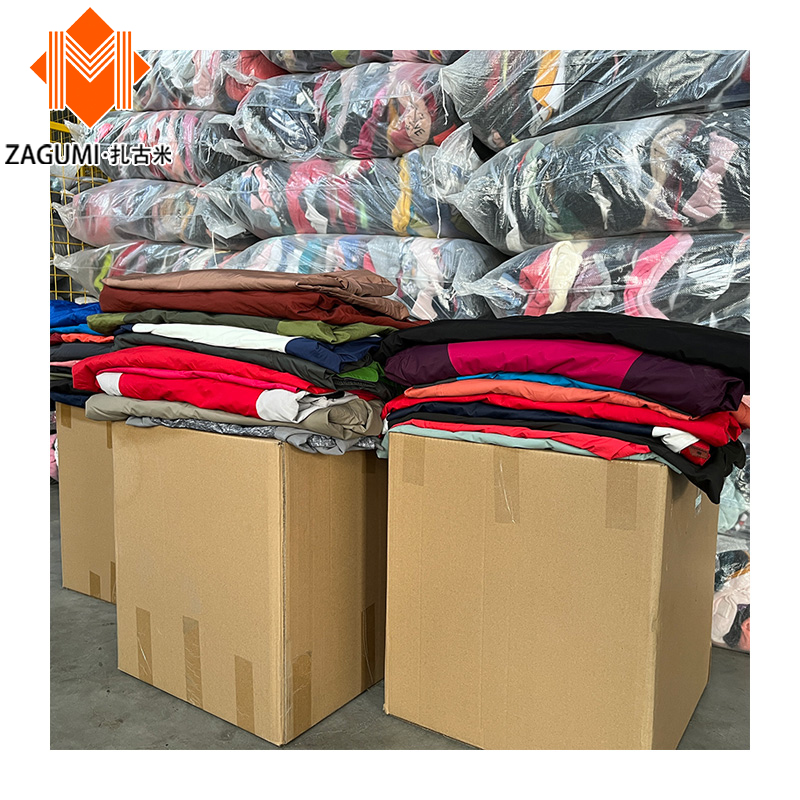 Popular Low Price Bulk Wholesale Ropa Vintage Second Hand AU Windbreaker Branded Jackets Bale for Women