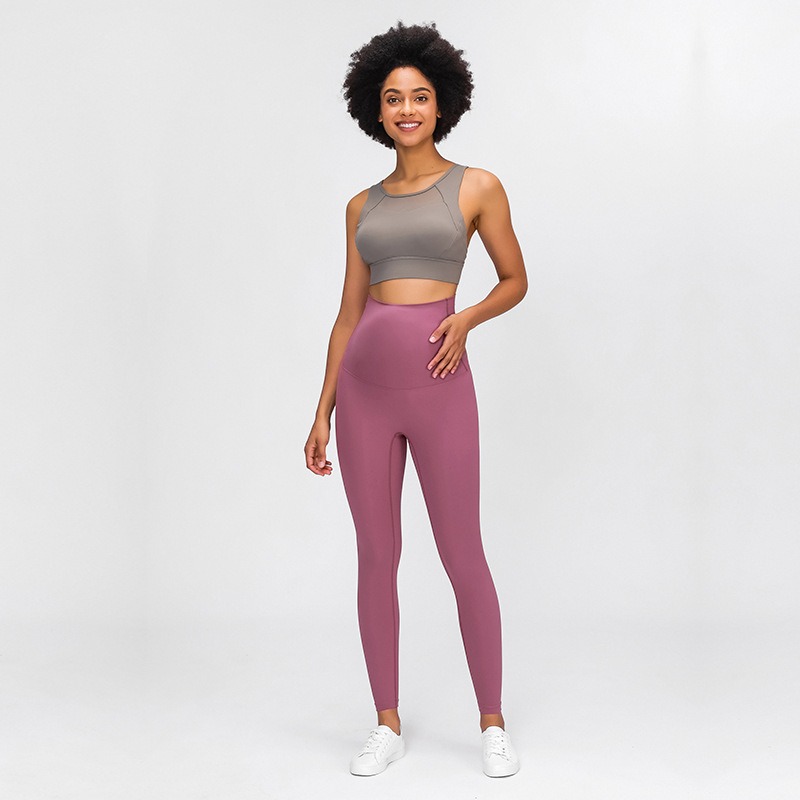 Women's Maternity Leggings Over the Belly Pregnancy Active Wear Workout Yoga Tights Pants