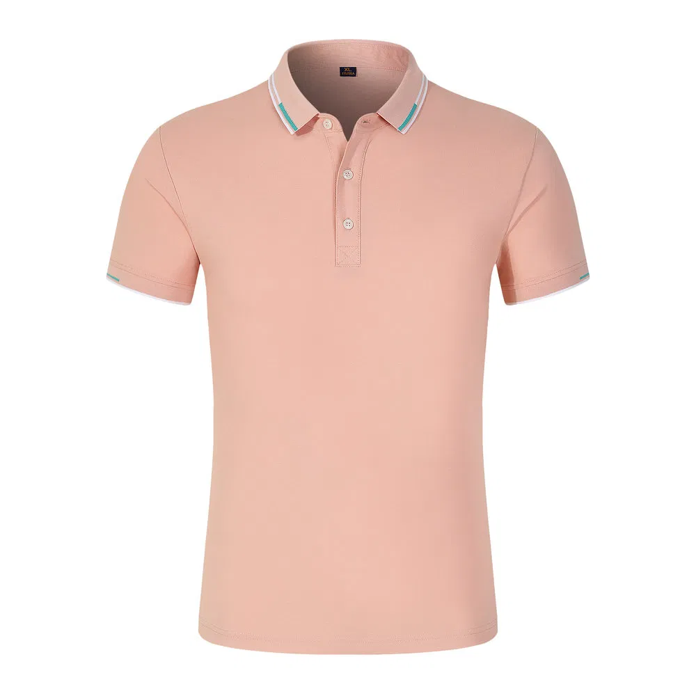 Anti-Static Blended Custom Golf Polo Shirt for Business Attire