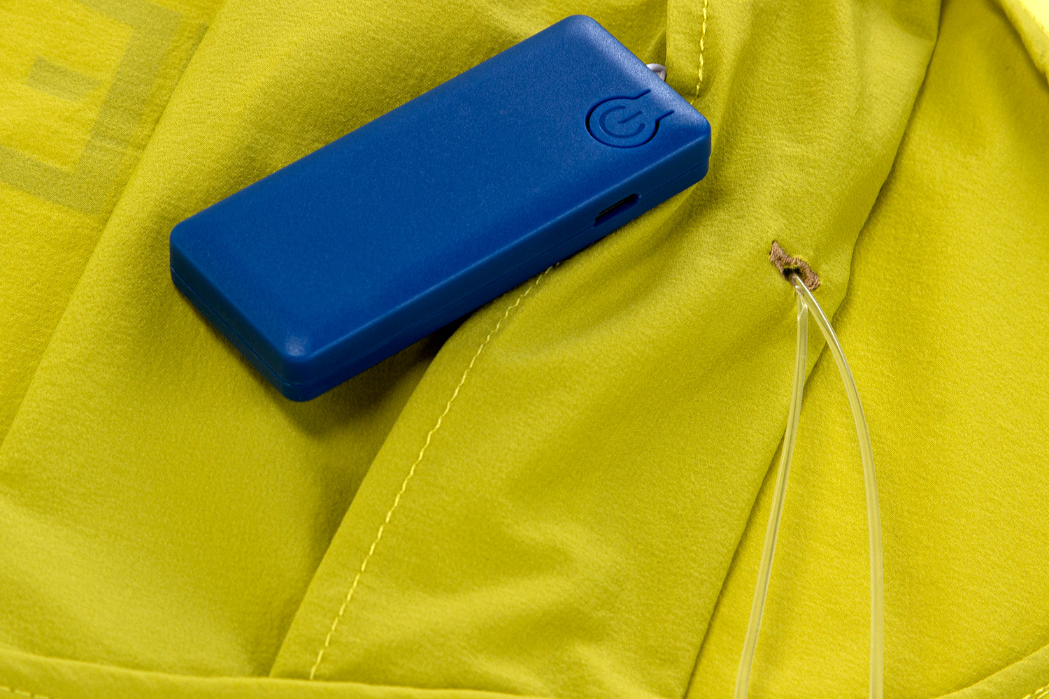Yellow Jacket Glowing Glow Dark Jacket with Laser Pocket