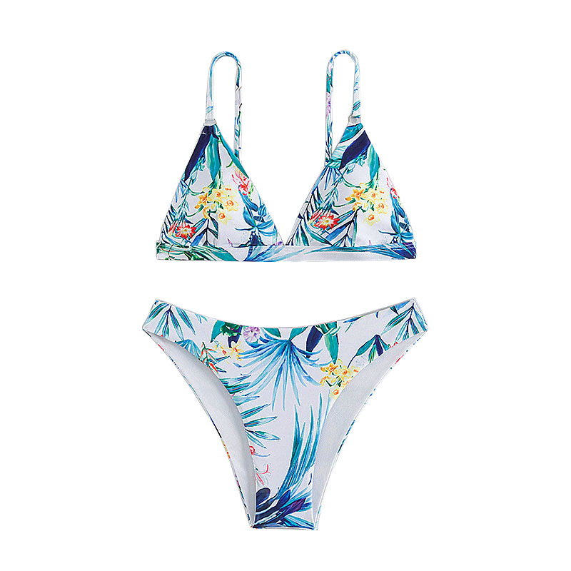Cliff Jumping Bikinis Set Swimming Sports Swim Suit Bathing Suit Beach Wear Swimwear Swimming Pool Hot Spring Resort Water Park 2 Piece Bikini Beachwear