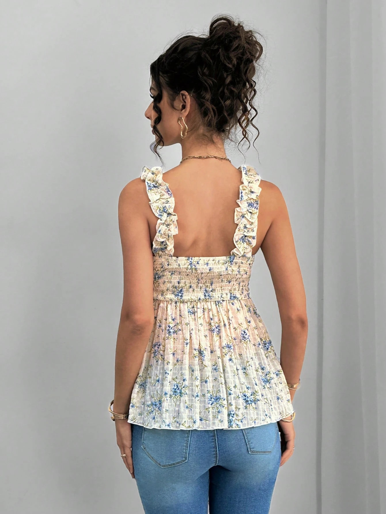2026 Spring &amp; Summer New Maternity Wear, Printed Camisole Maternity Tops, Square Neck A-line Maternity Vests