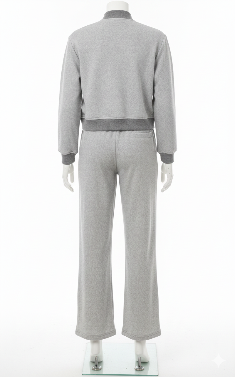 Wholesale Custom Women's Off-Shoulder T-Shirt and Wide-Leg Drawstring Pant Loungewear Set - Casual Cotton Blend Two-Piece Outfit