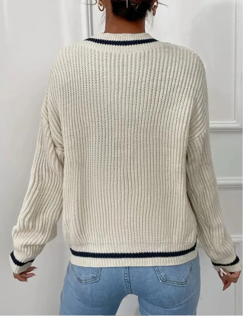 Black Knitted Sweater View