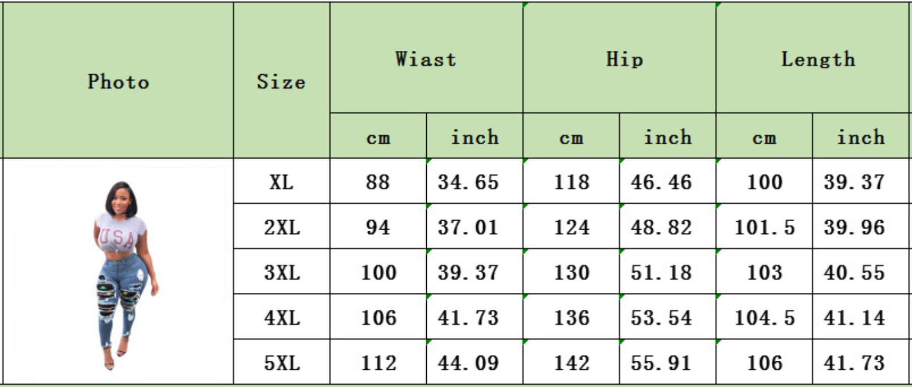 Fashion Autumn Winter Skinny Denim Plus Size Patchwork Jeans Oversized Patch Jeans Stretchy Plus Size Jeans Pants for Fat Women