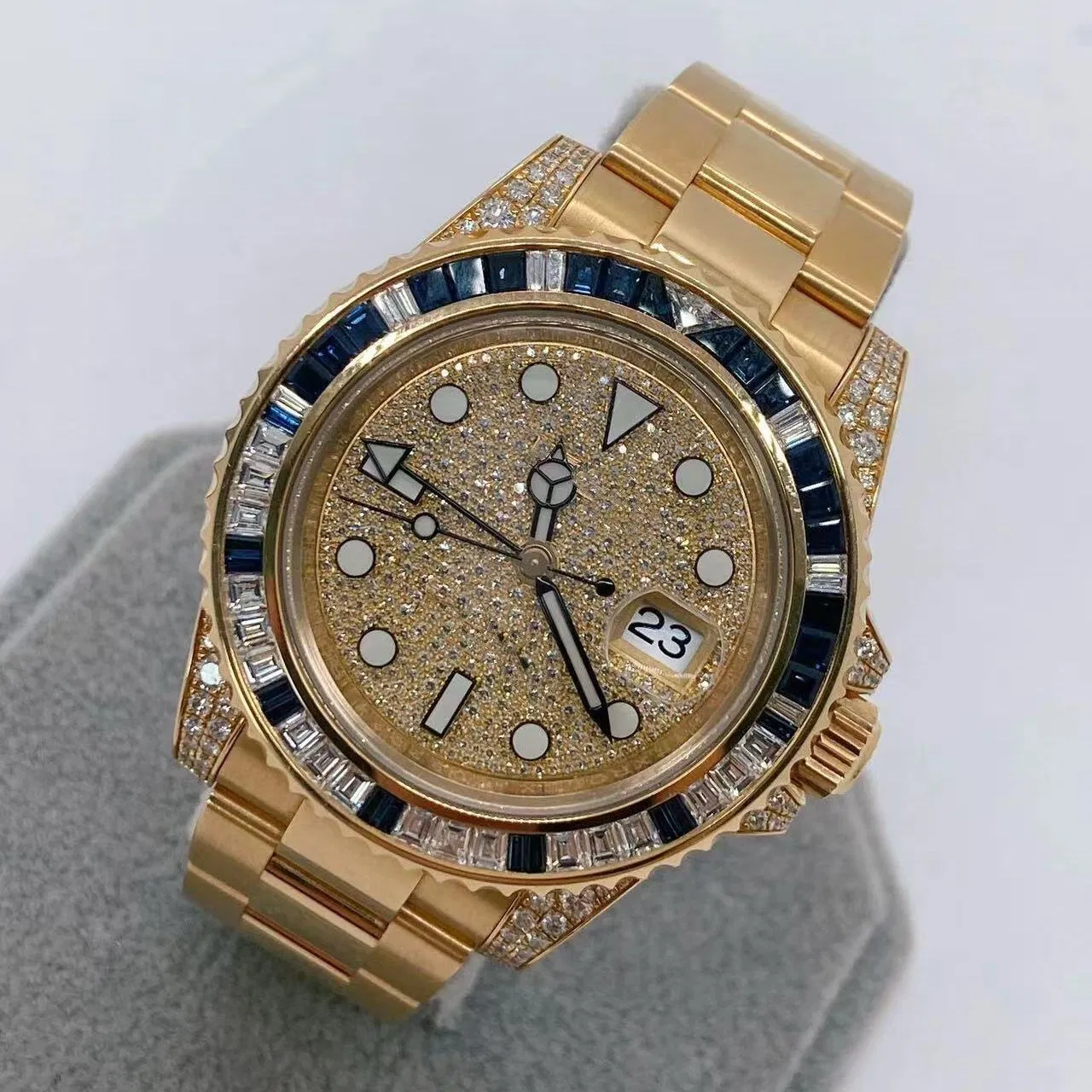 Top Quality 1_1 Super Replica Swiss Automatic Mechanical Fashion Women' S Diamond Luxury Emen' S Watch