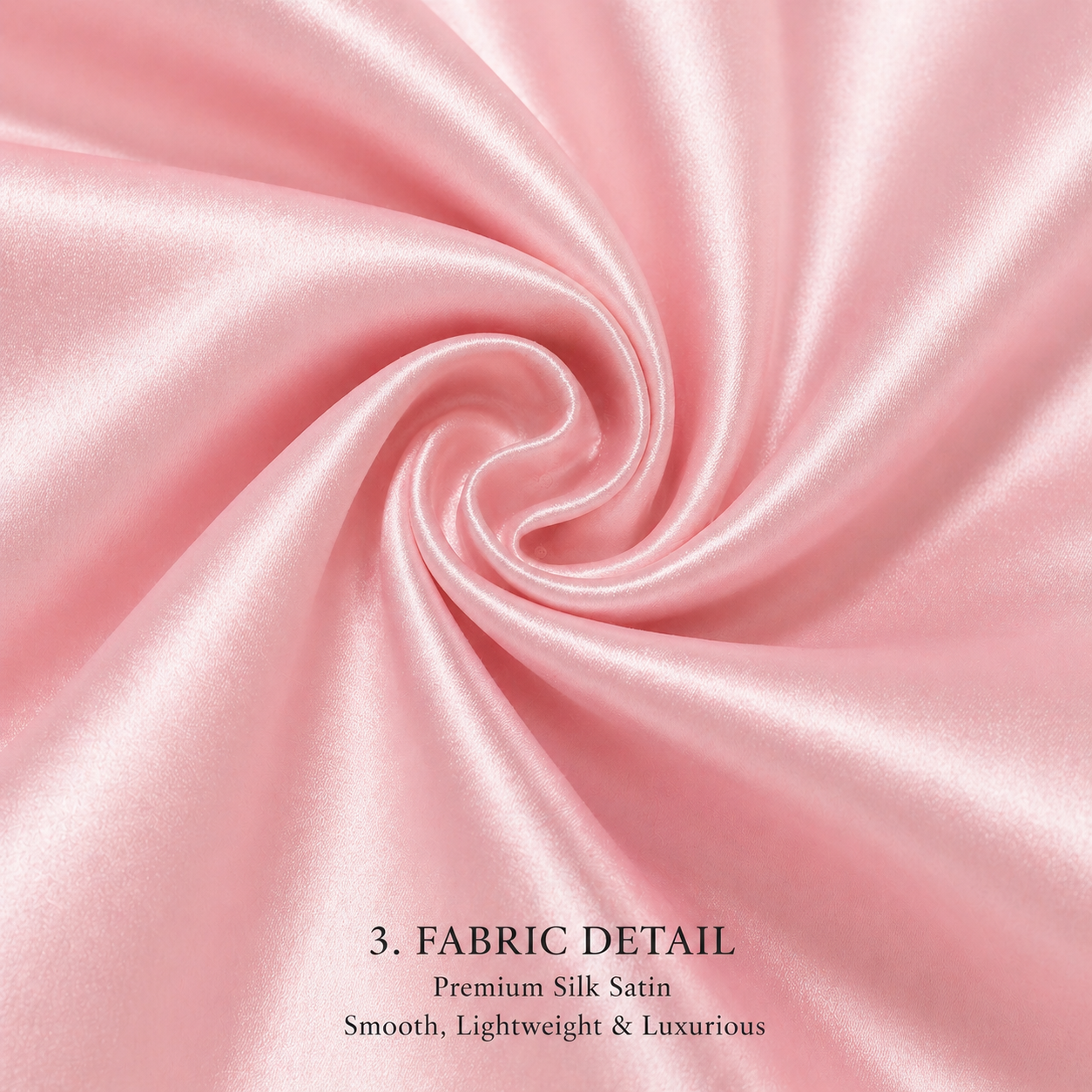 OEM Private Label Satin Sleepwear Women Long Sleeve Pink Loungewear Set for Boutique Retail