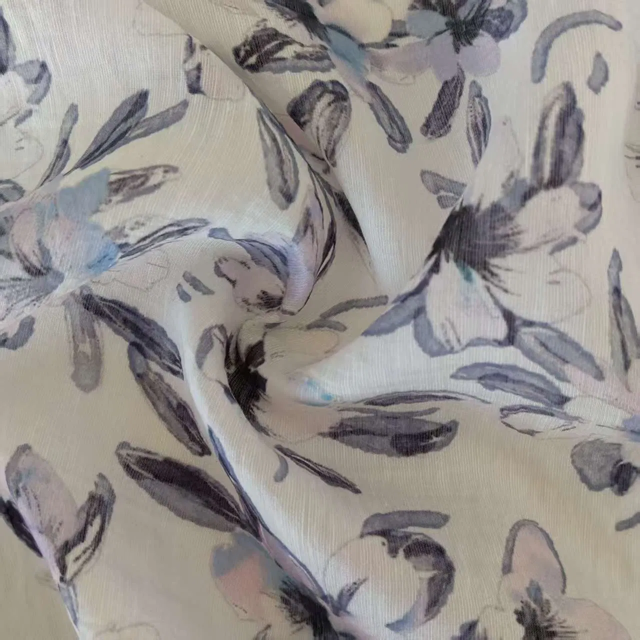 Premium 67% Tence Printed Fabric, Ultra-Soft 74GSM for High-End Loungewear Sets and Resort Wear Cover-UPS