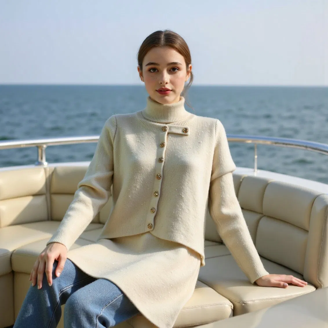 Current Season Hot Sale Oversized Casual Style Women's Sweater Holiday Special