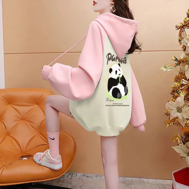 Trendy Plus Size Women's Hoodie with Pockets for Casual Fashion
