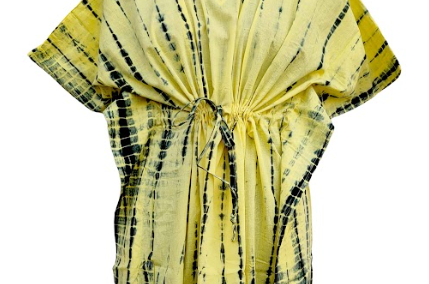 Kaftan New Arrival Cotton Fabric Maxi Dress Hand Tie-Dye Kimono Robe full Length Bridesmaid Kaftans for Women