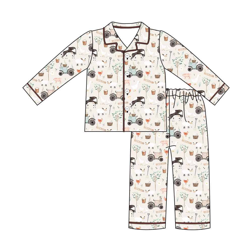 Women's Sleepwear Bamboo Pajamas Sleeve 2 Pcs Summer Short Pyjamas PJ Loungewear Women Sets