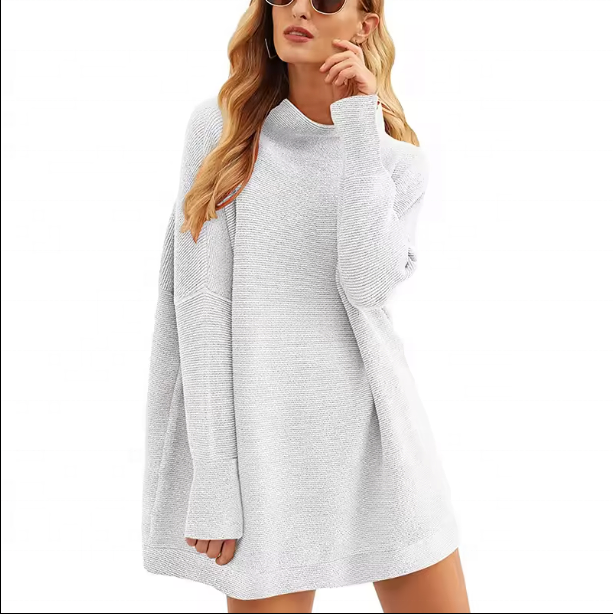 Stylish Customized Autumn Women's Sweater Dress for Every Occasion
