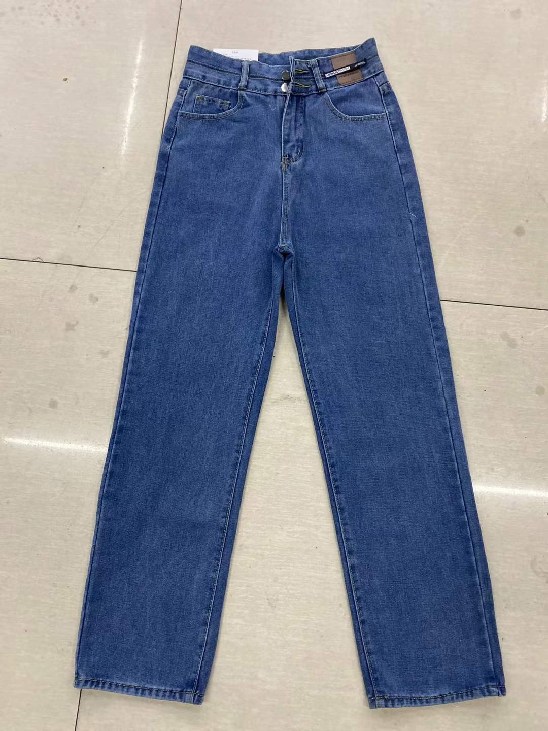 Overstock Apparels Ladies Skinny Denim Cotton Stretch Jean Chinese Stock Lot Women's Trousers Fashion Ladies Jean