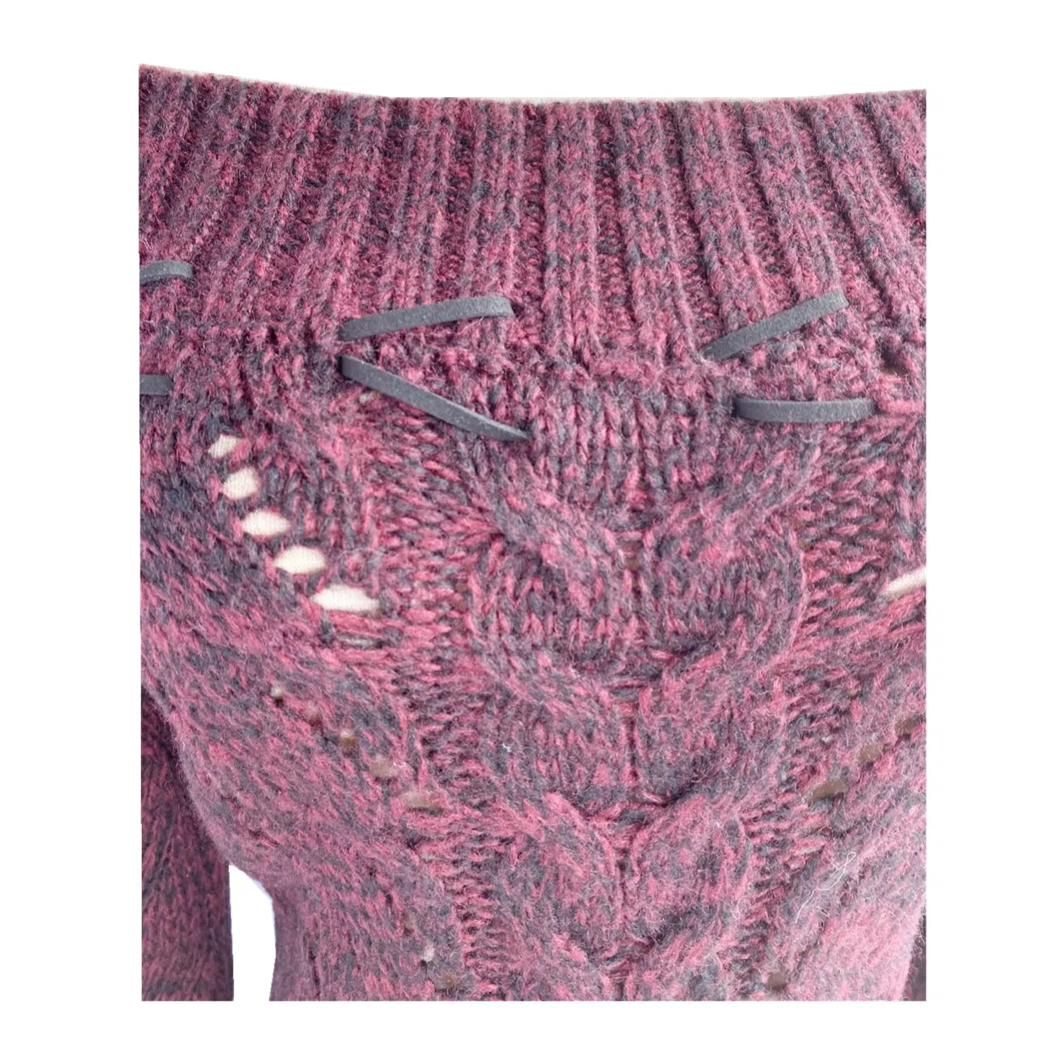 Wholesale Fashion Pattern Women's Knit Sweater