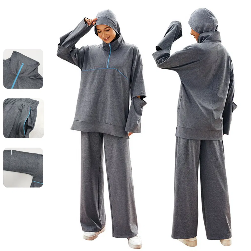 Muslim Sports Wear Loose Outfit Running Gym Wear Modest for Islamic Women
