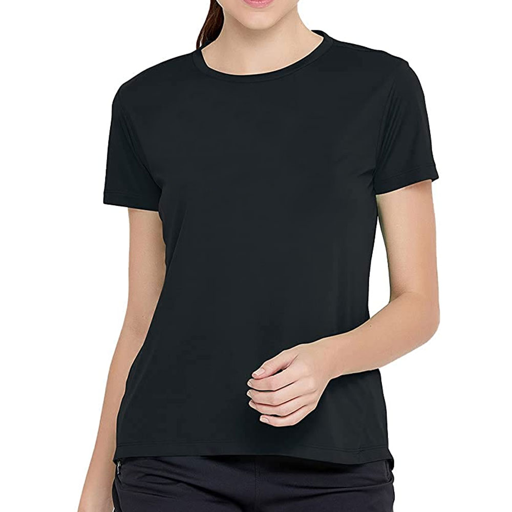 Cotton Short-Sleeve Custom Size Women's T-Shirt with Breathable Cotton Fabric and Customizable Logo Print T Shirts