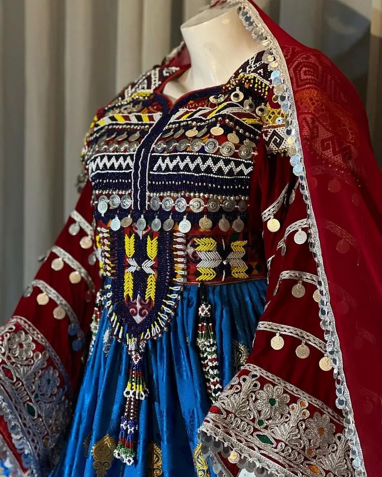 Afghani Dress Detail 6