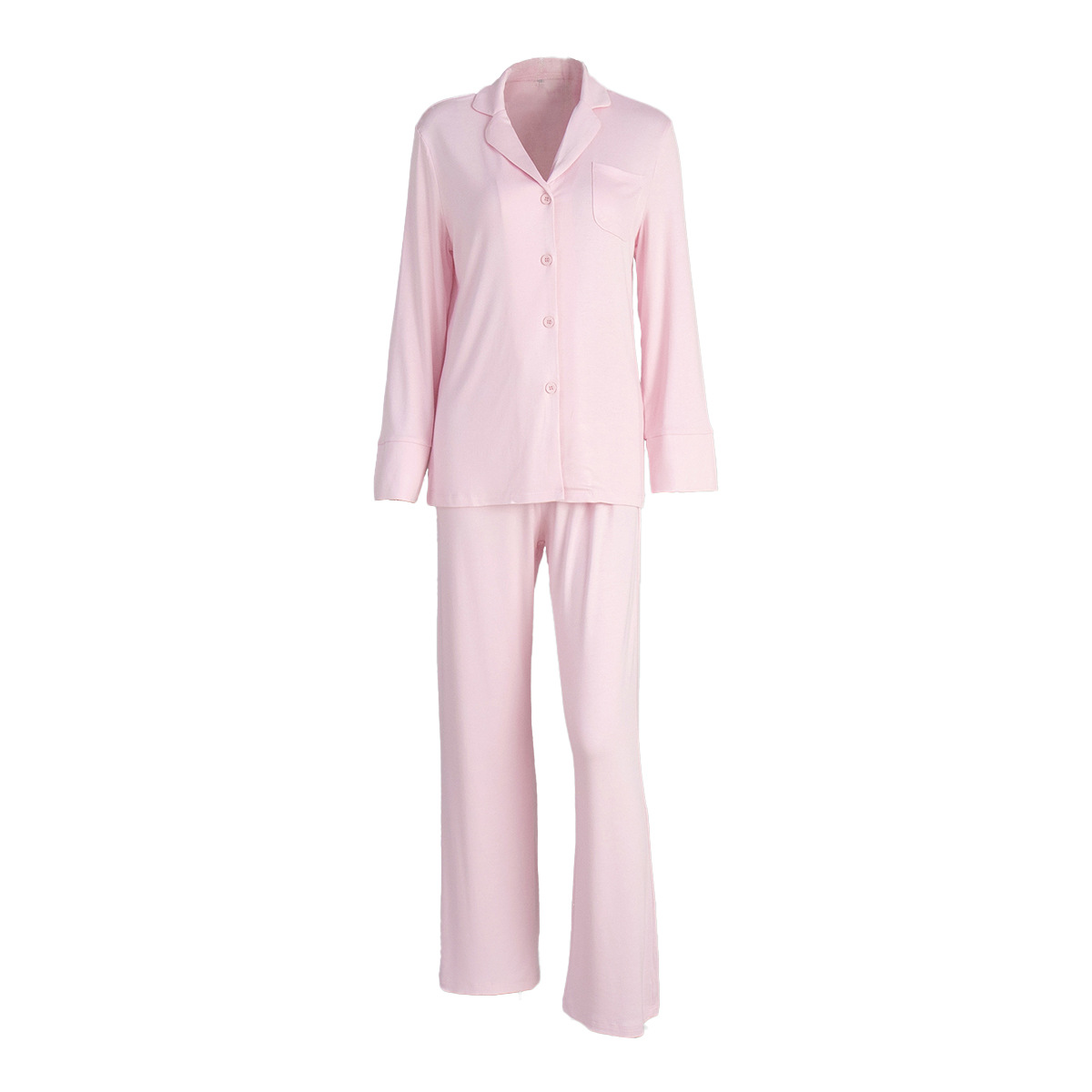 TENCEL Modal Women's Pajamas Loungewear Set ODM/OEM Smoother Hand Feel Long Sleeve Sleepwear for Women