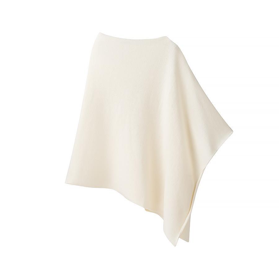 Fashion Women's Shawl 2026 Spring New Elegant and Versatile Irregular Pullover Knitwear Sweater