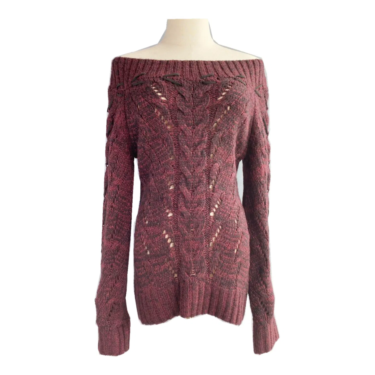 Wholesale Fashion Pattern Women's Knit Sweater