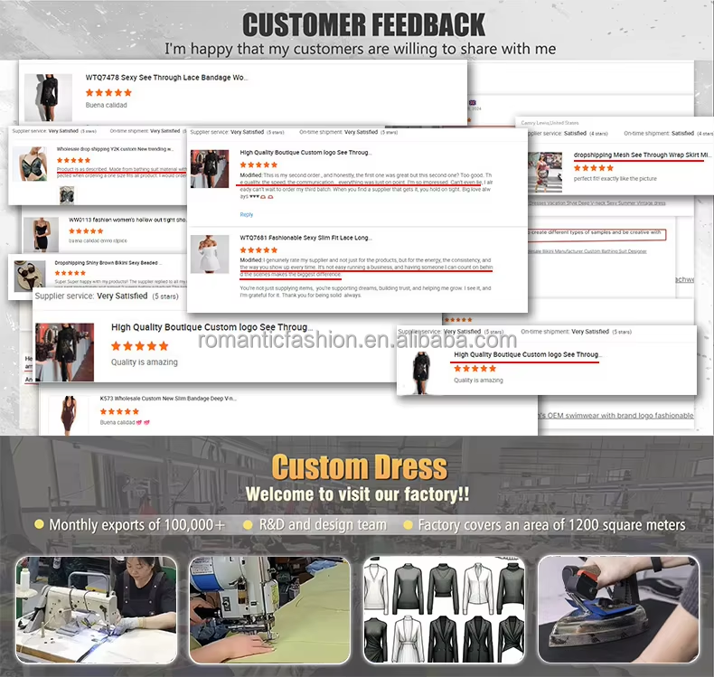 Chinese Factory Small-Batch High-End Women's Custom Apparel Multiple Styles