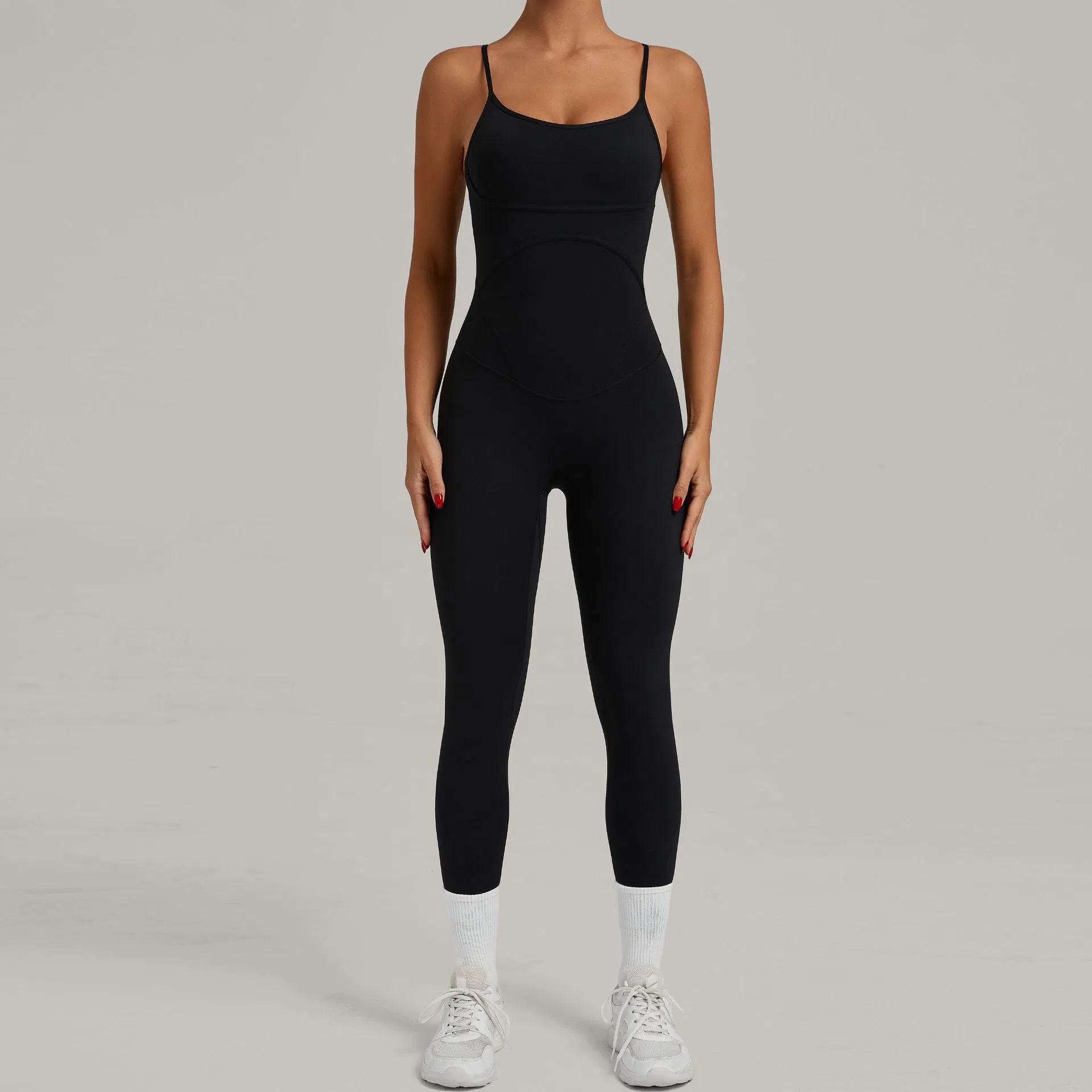 Ladies Women Wholesale Modest Cotton One Piece Gym Wear
