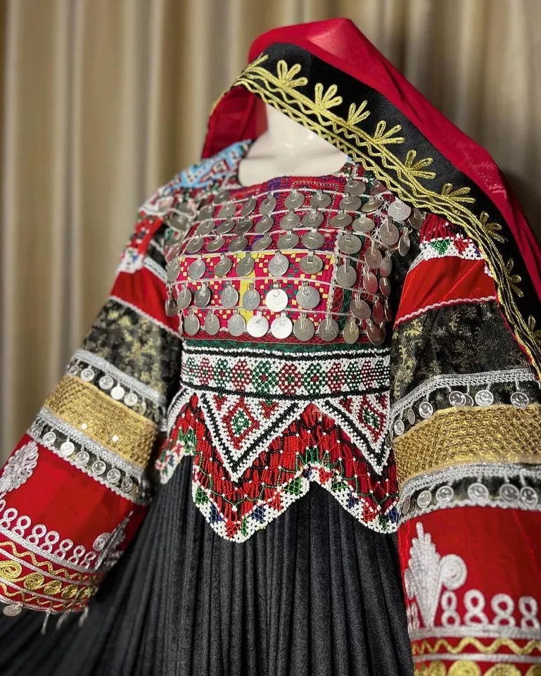 Afghani Dress Detail 10