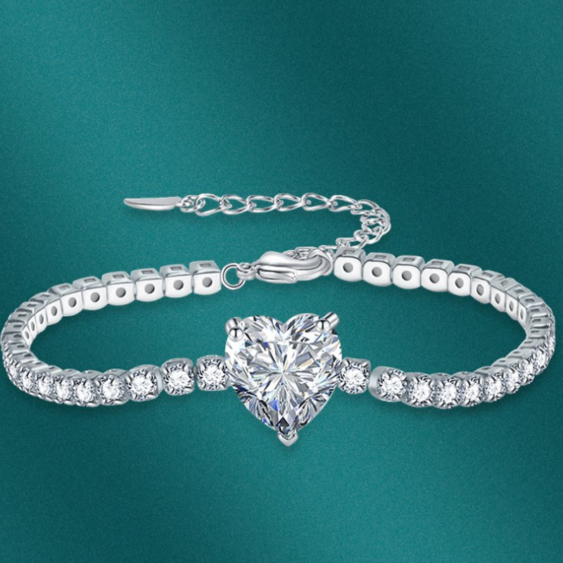 Luxury Full of Diamond Burst Flash Niche High-Grade Bracelet