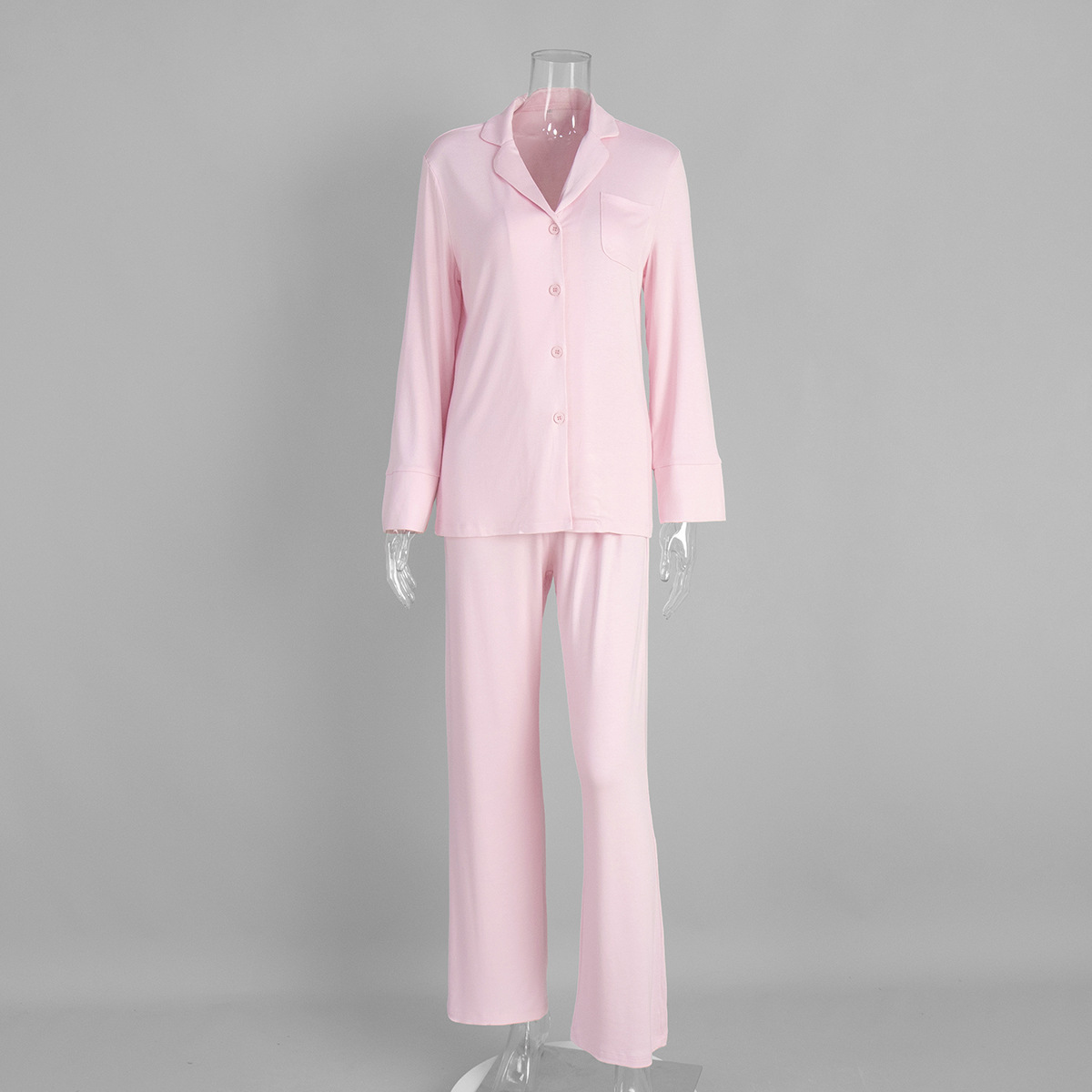 TENCEL Modal Women's Pajamas Loungewear Set ODM/OEM Smoother Hand Feel Long Sleeve Sleepwear for Women