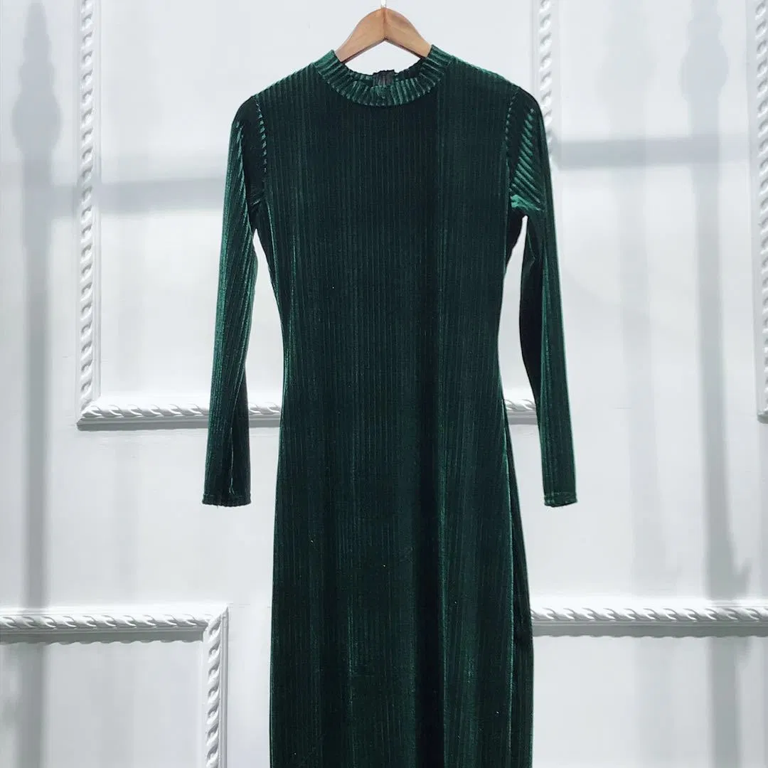 New Design Women Underskirt Maxi Dress Arabic Garment Factory Modest Wear Islamic Women Clothing