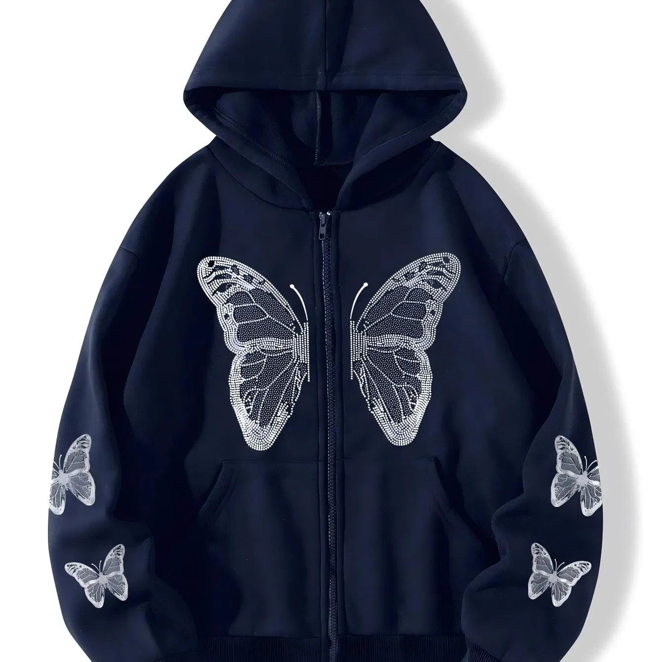 Trendy Long Sleeve Women Hoodie Comfortable Casual Streetwear